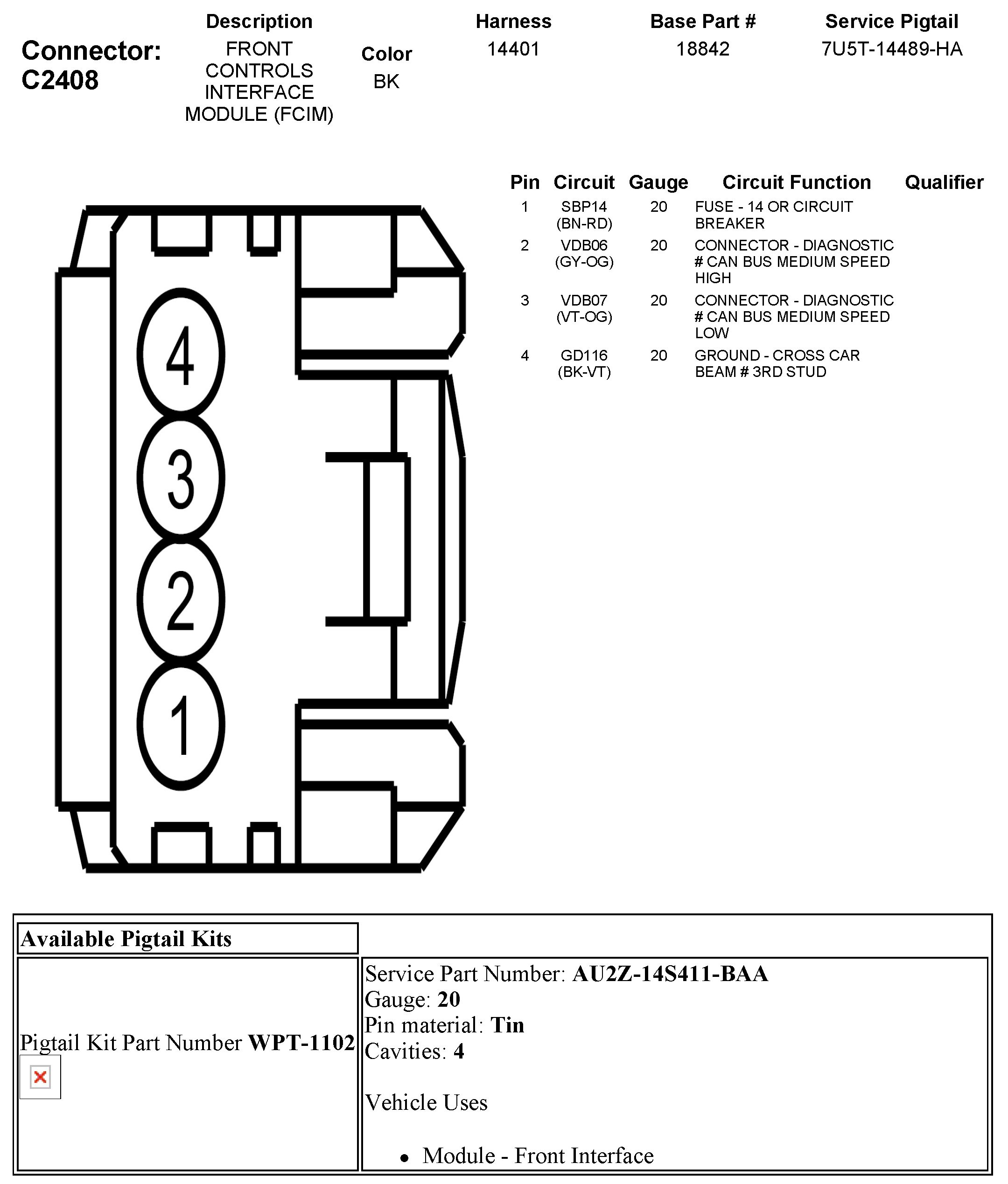 Factory service manual diagram