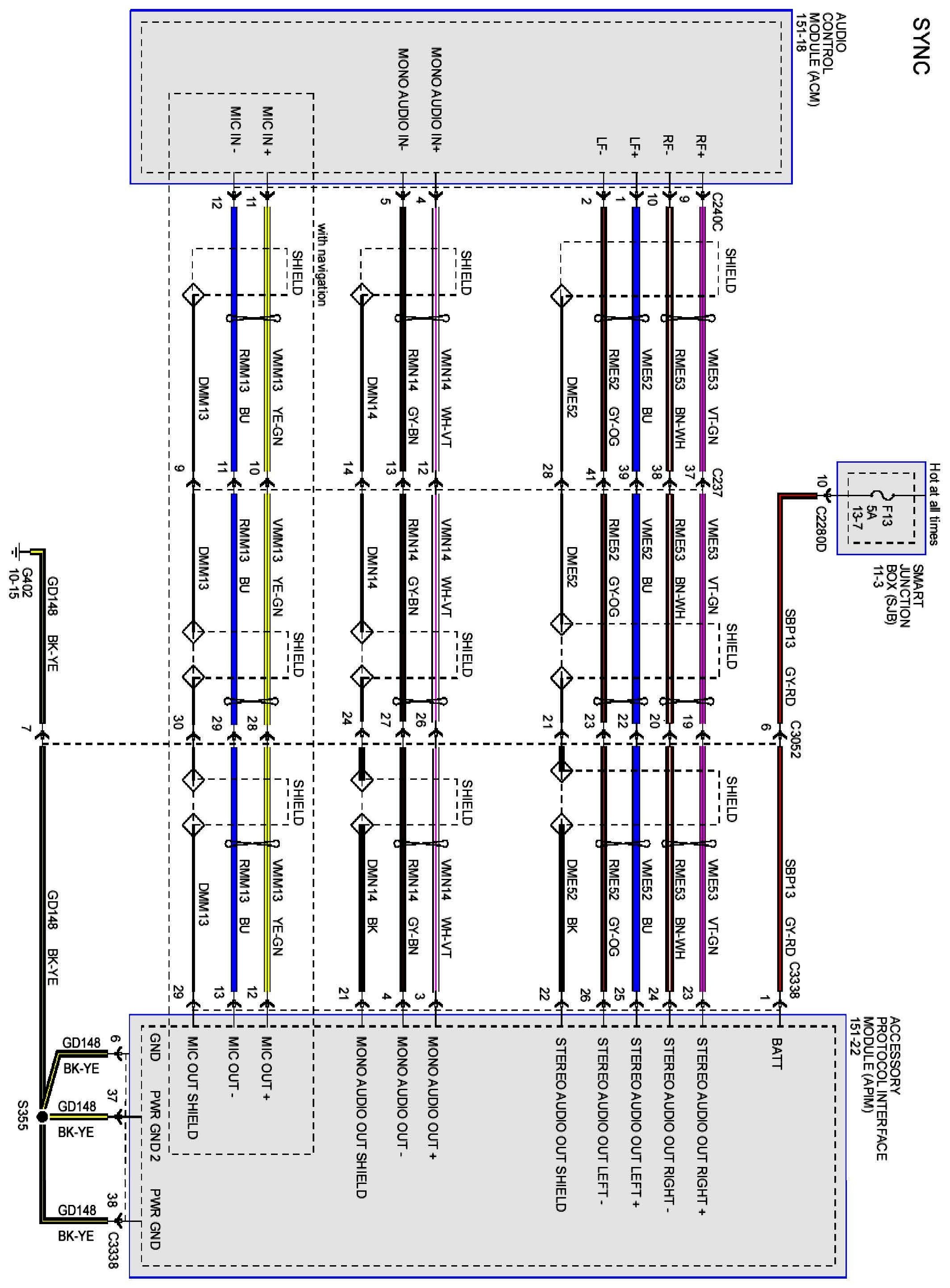 Factory service manual diagram