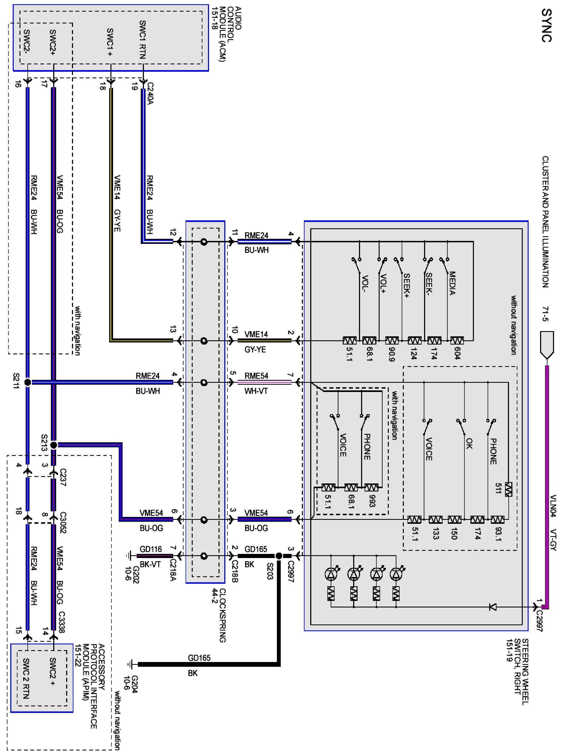 Factory service manual diagram