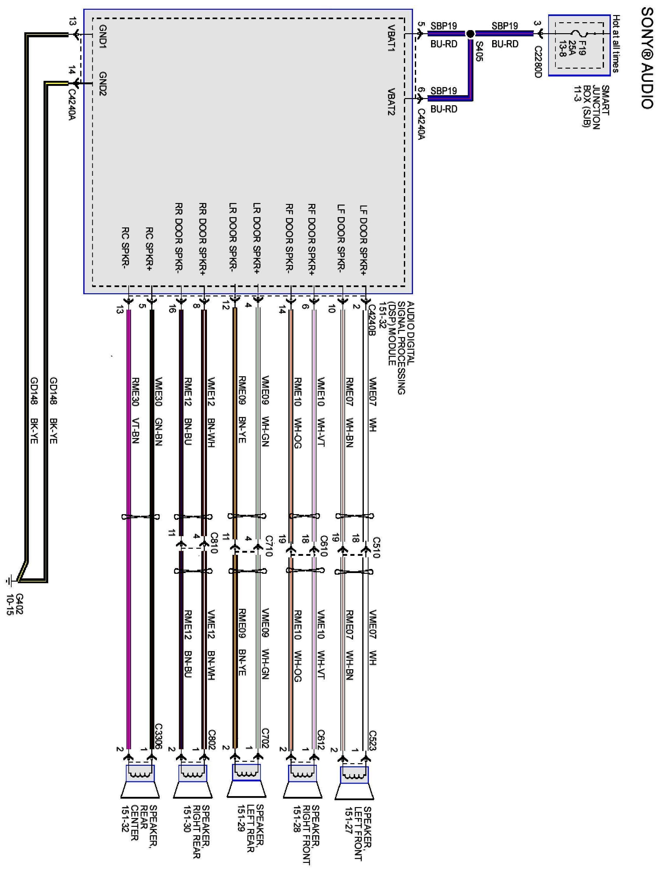 Factory service manual diagram