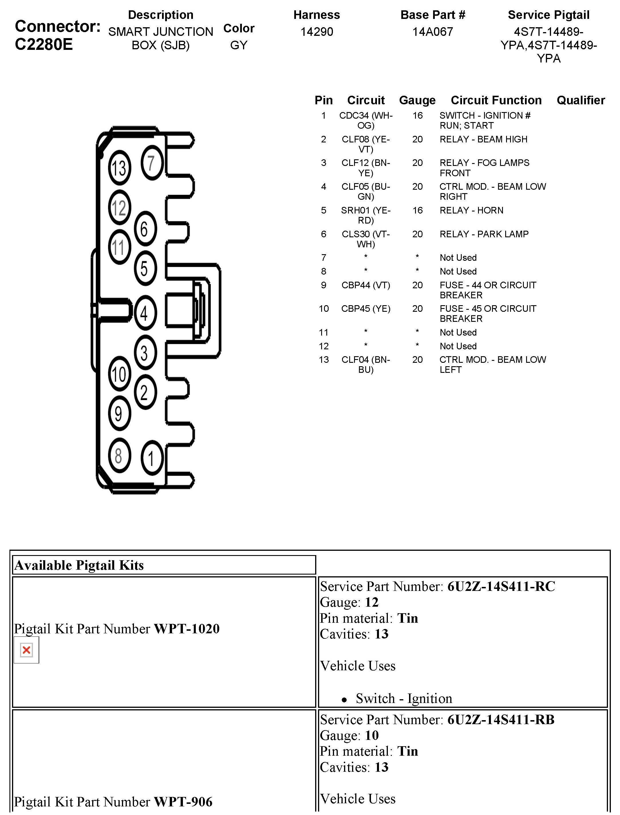 Factory service manual diagram
