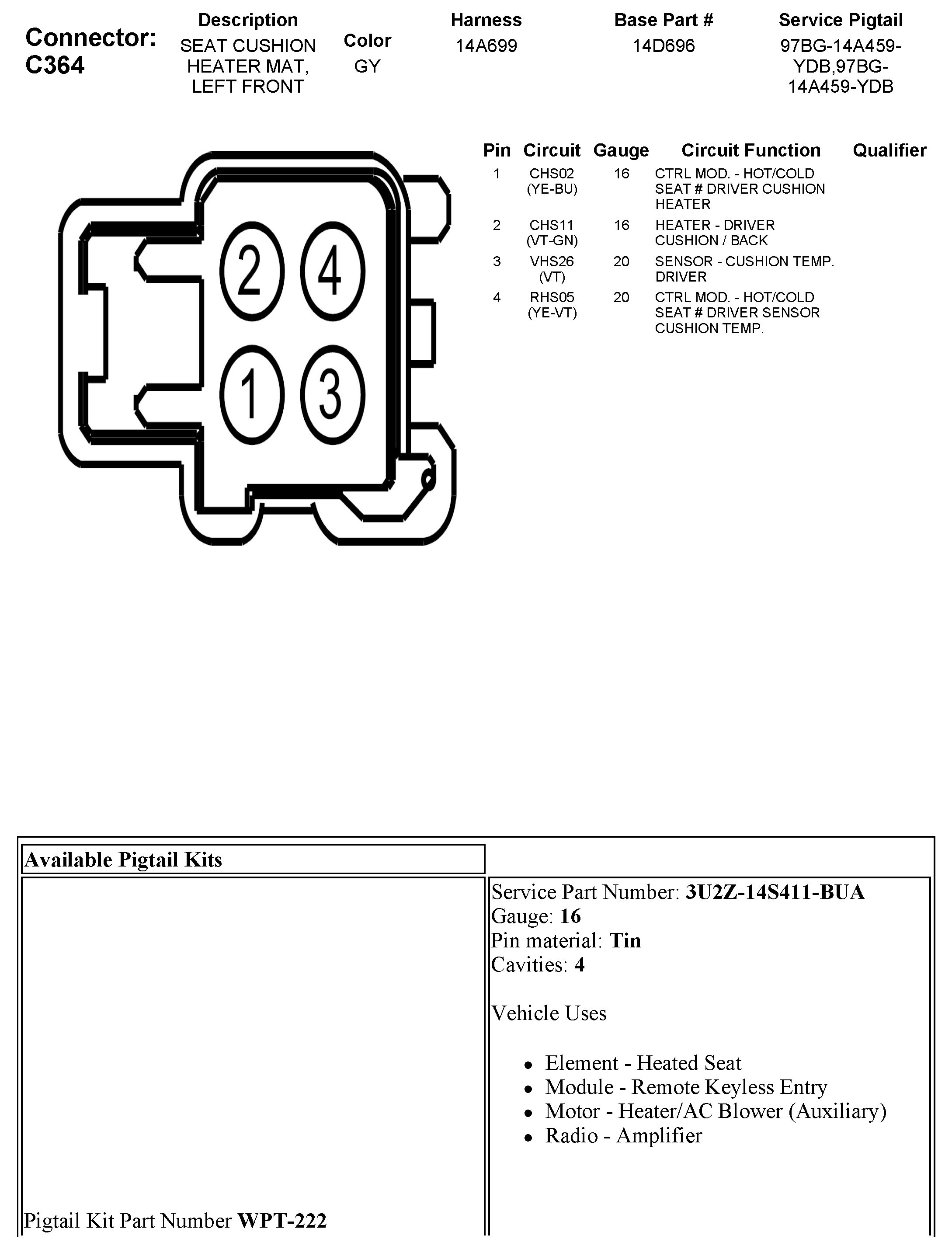Factory service manual diagram