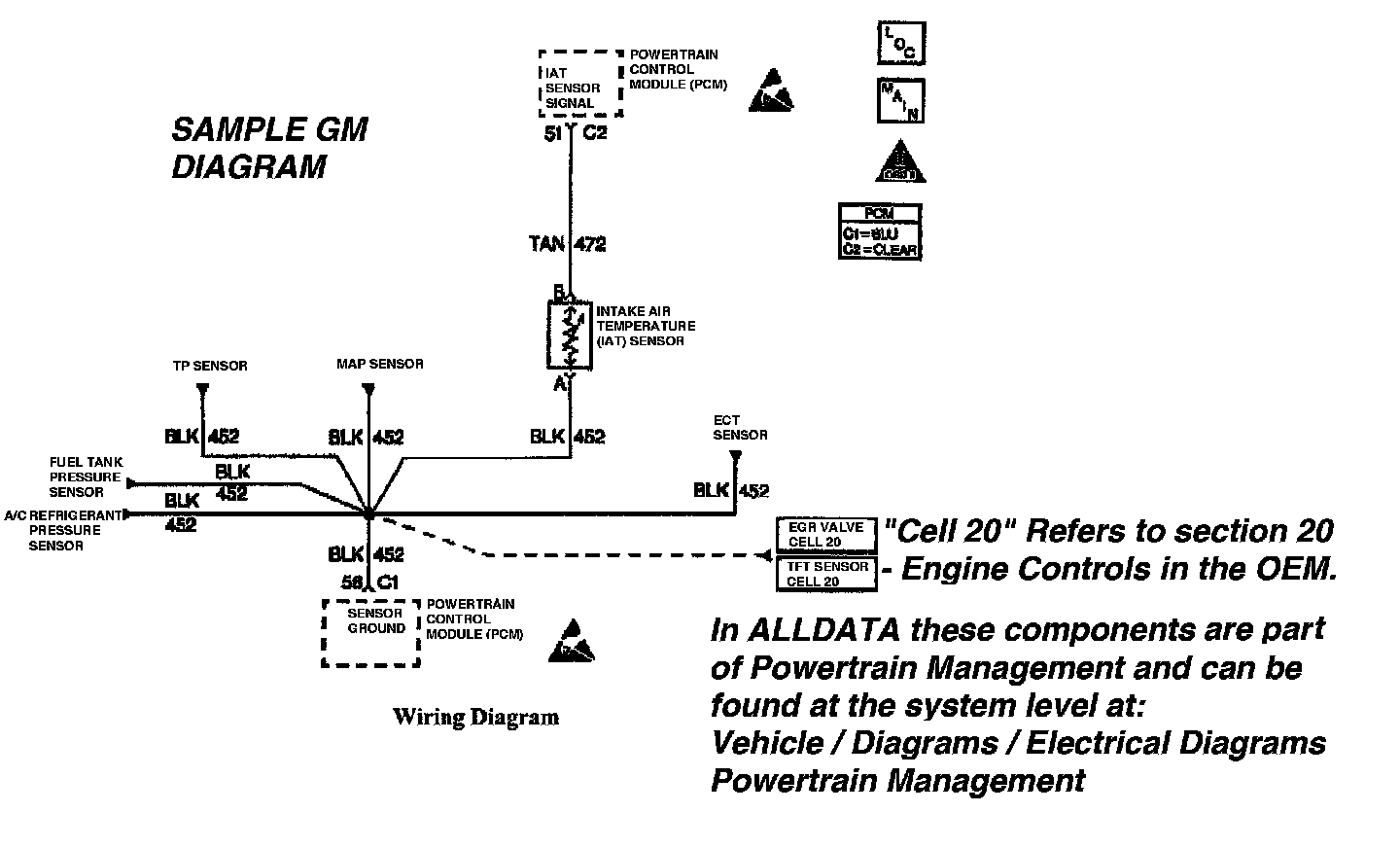Factory service manual diagram