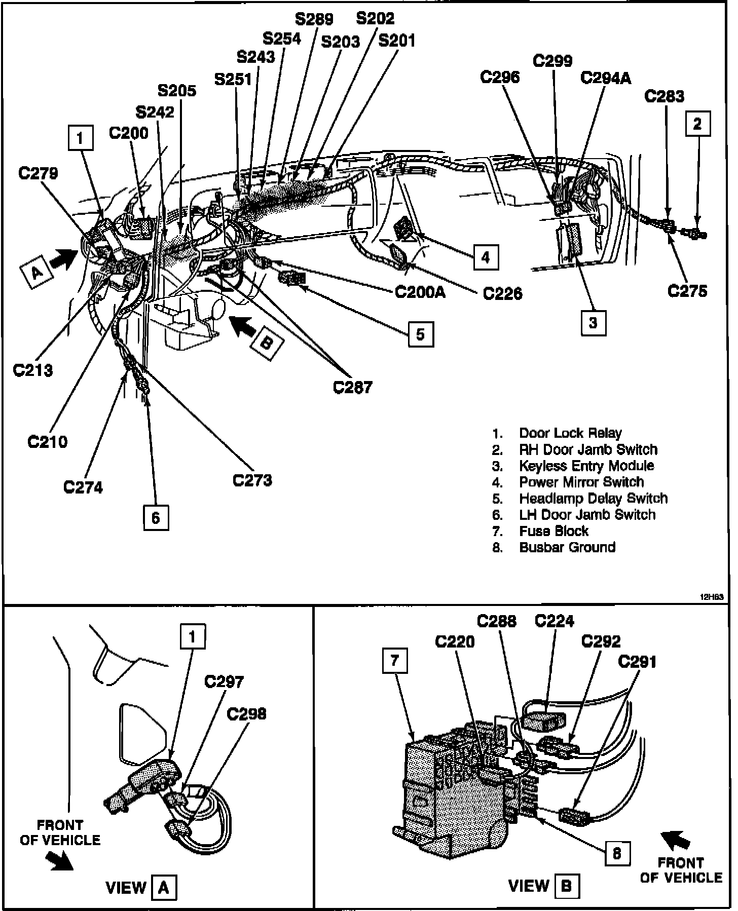 Factory service manual diagram