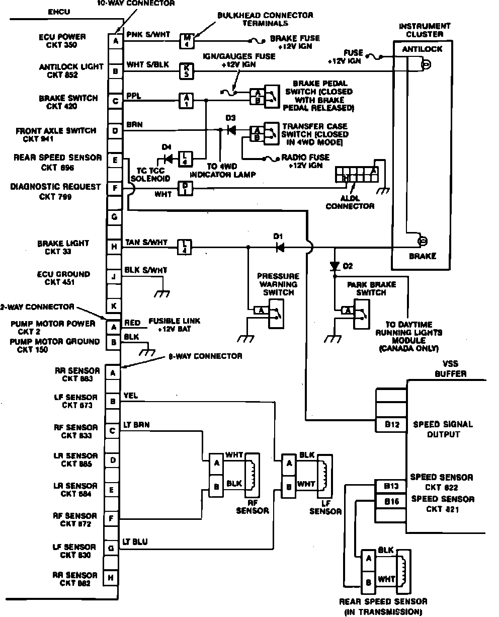 Factory service manual diagram