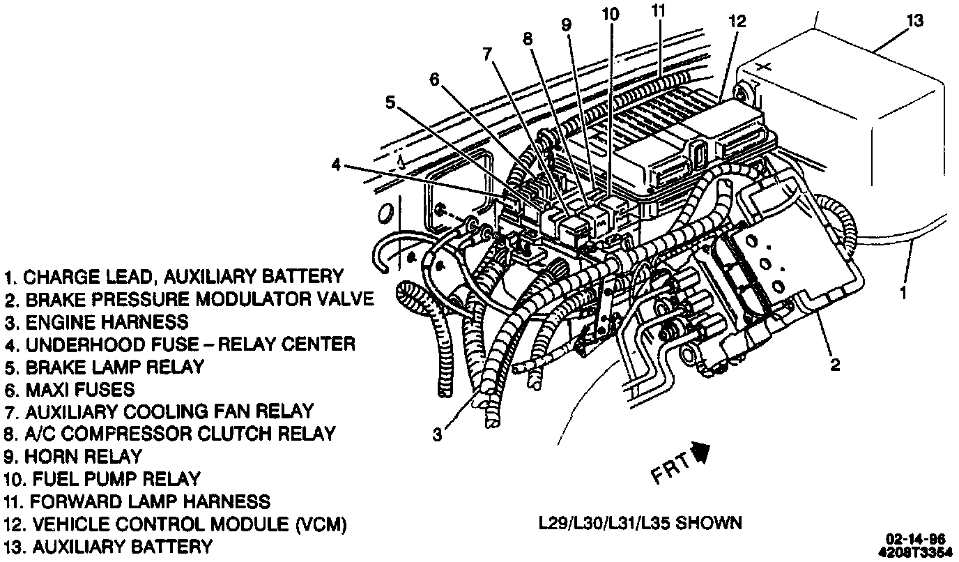 Factory service manual diagram