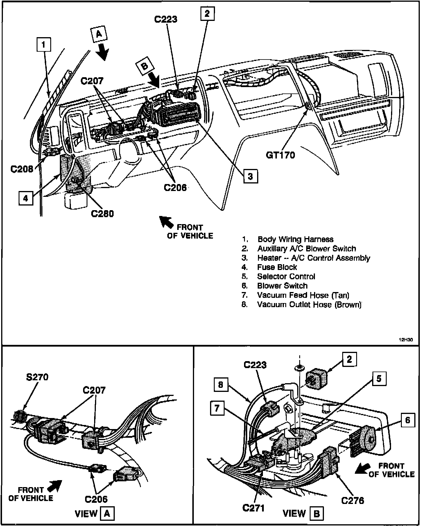 Factory service manual diagram