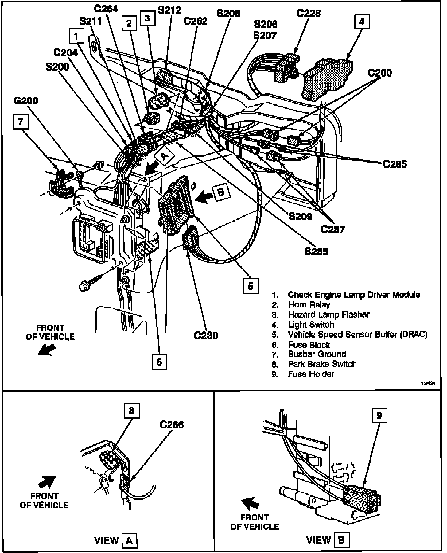Factory service manual diagram