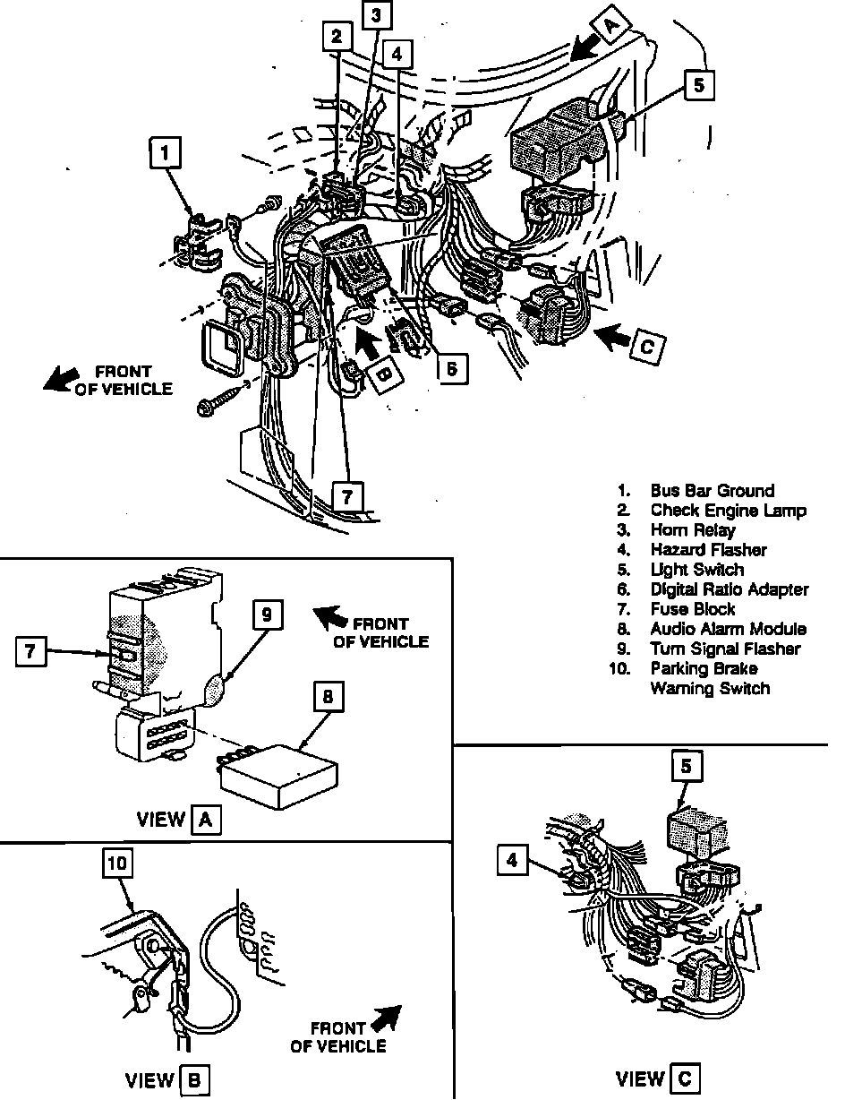 Factory service manual diagram