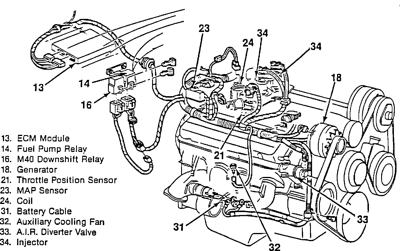 Factory service manual diagram