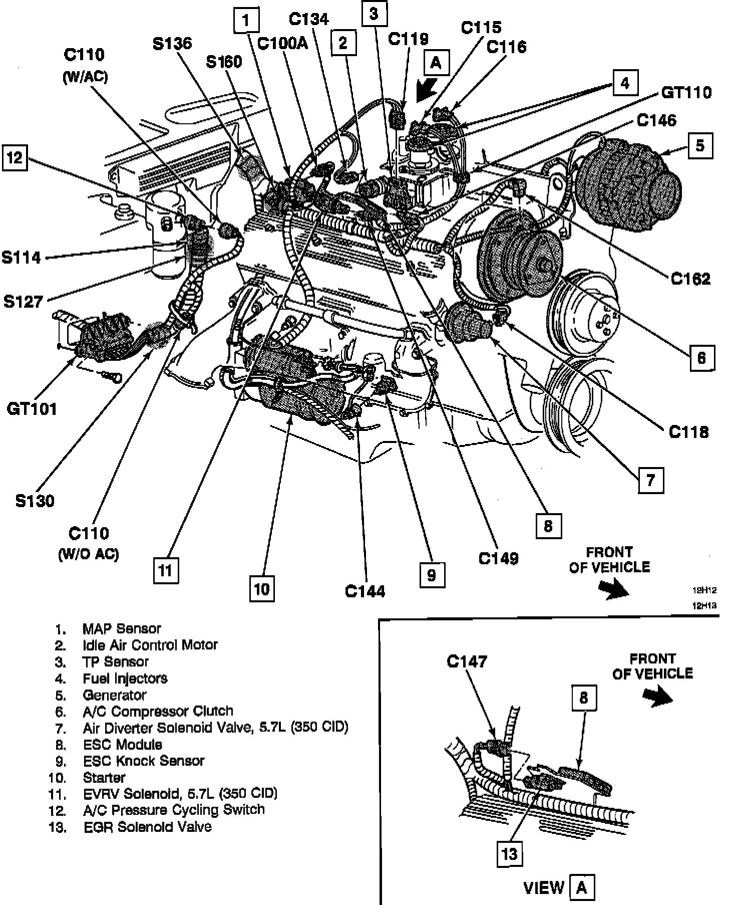 Factory service manual diagram