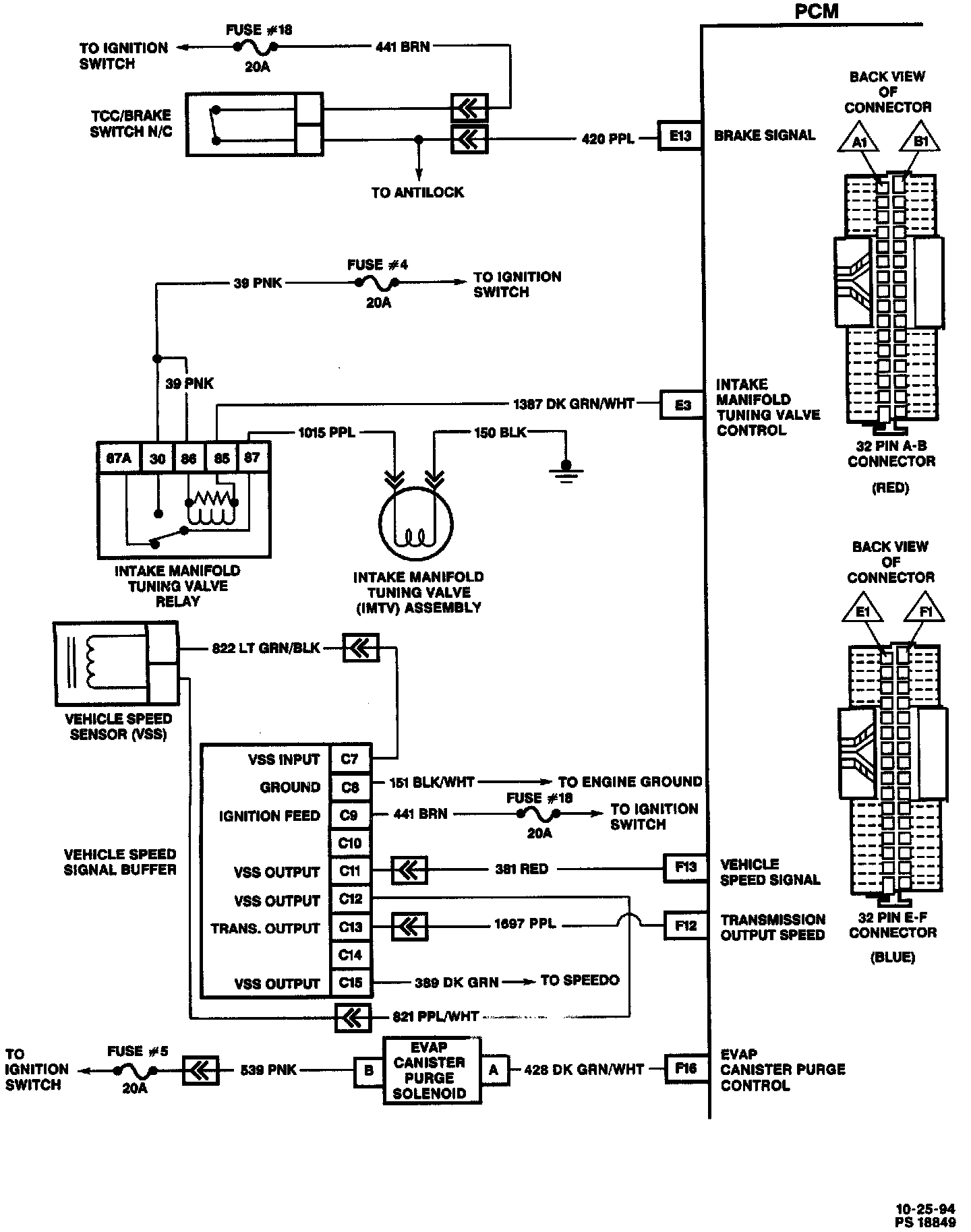 Factory service manual diagram