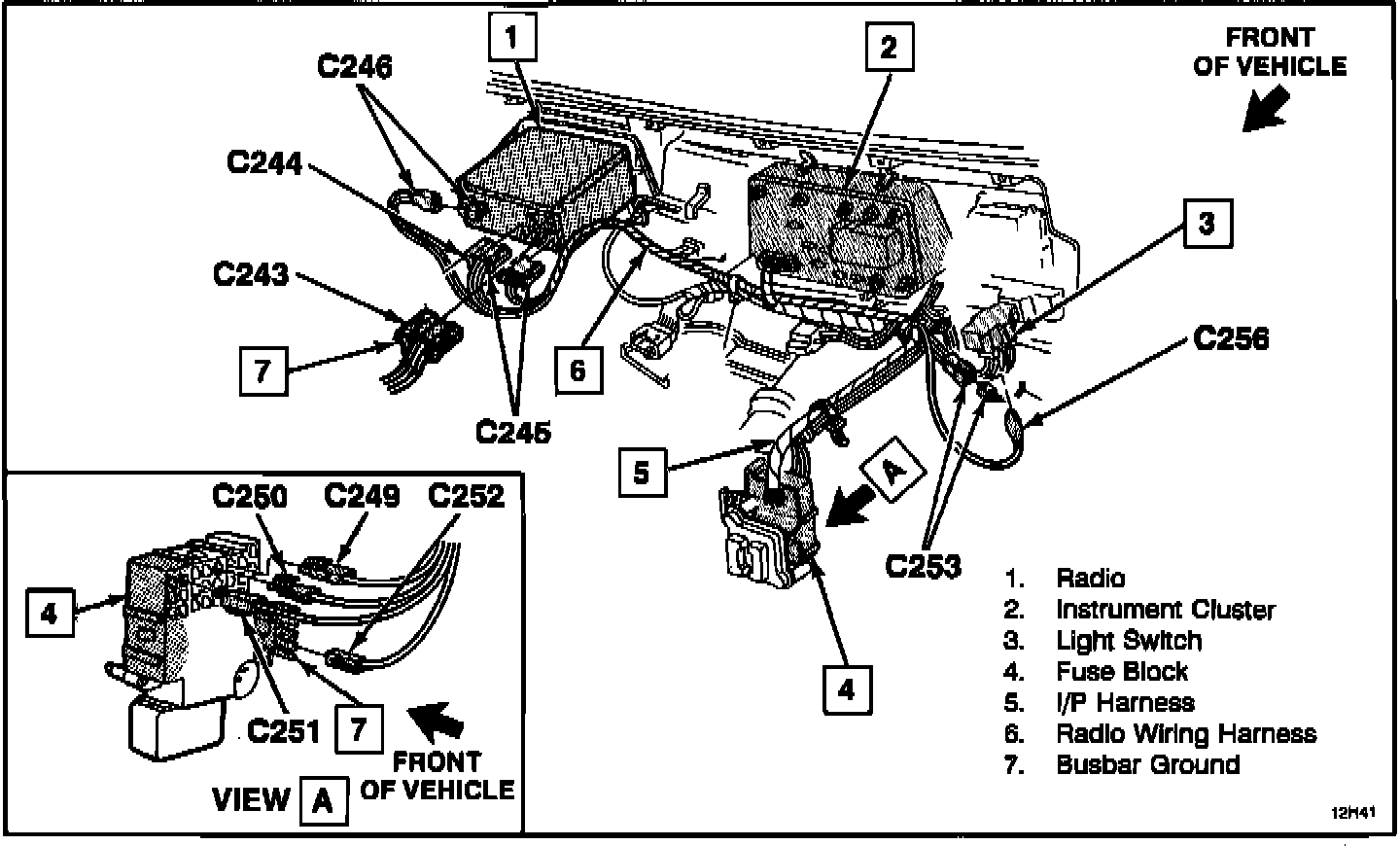 Factory service manual diagram