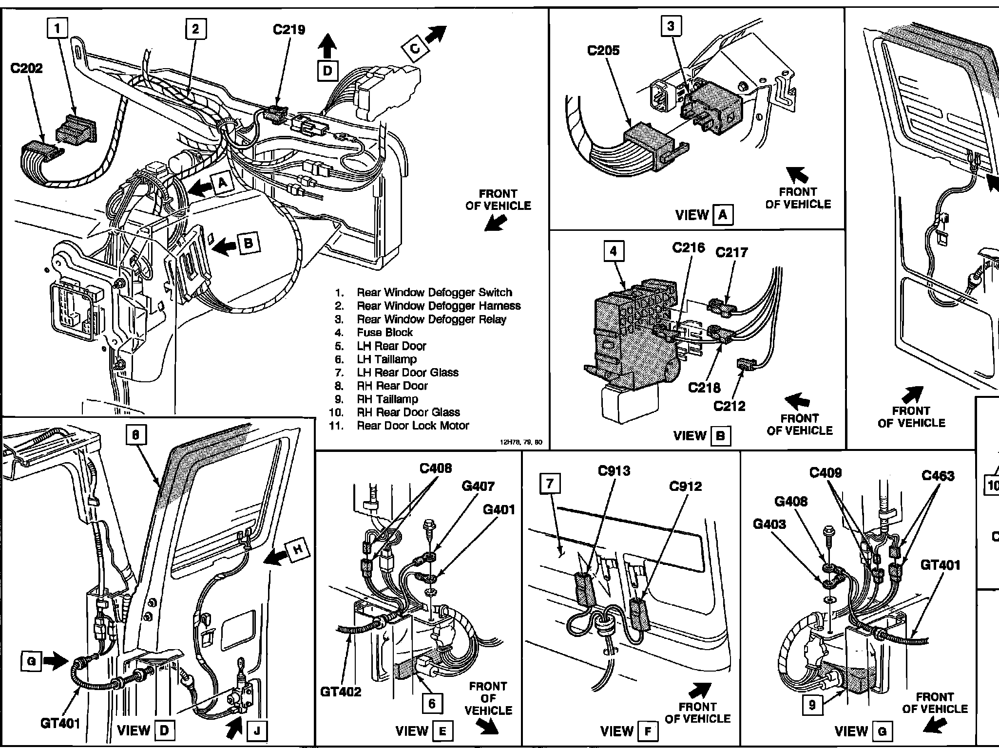 Factory service manual diagram