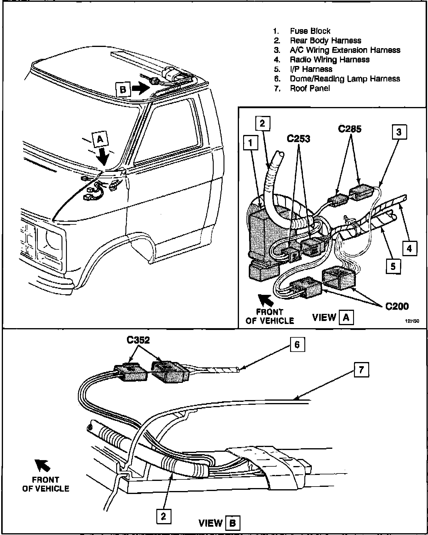 Factory service manual diagram