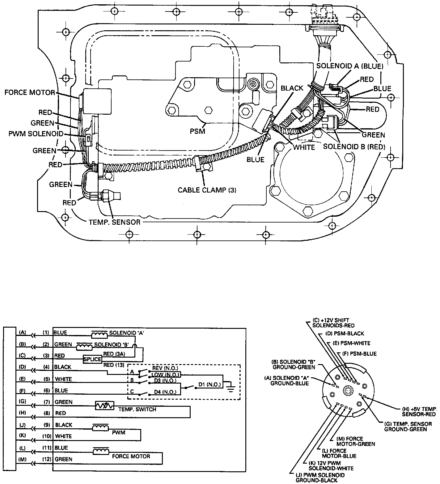 Factory service manual diagram