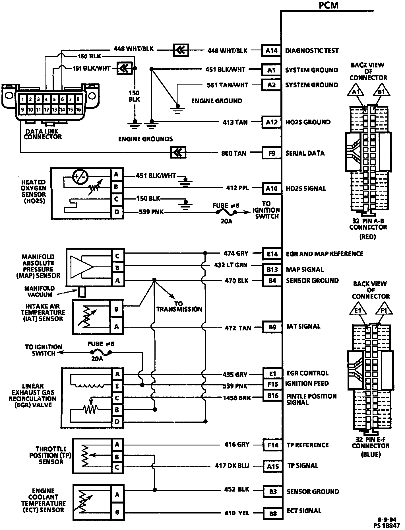 Factory service manual diagram