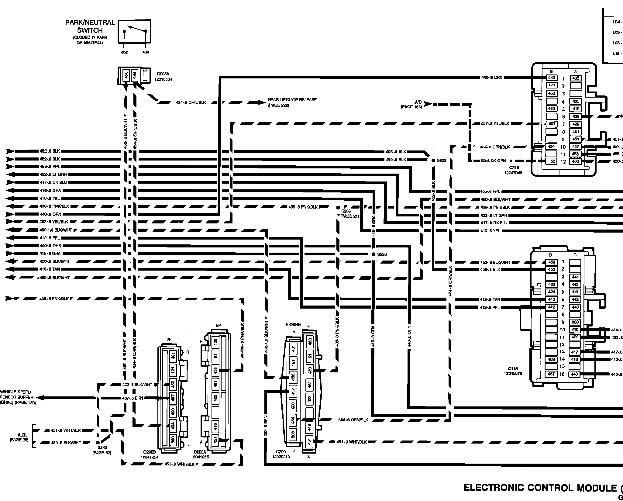 Factory service manual diagram