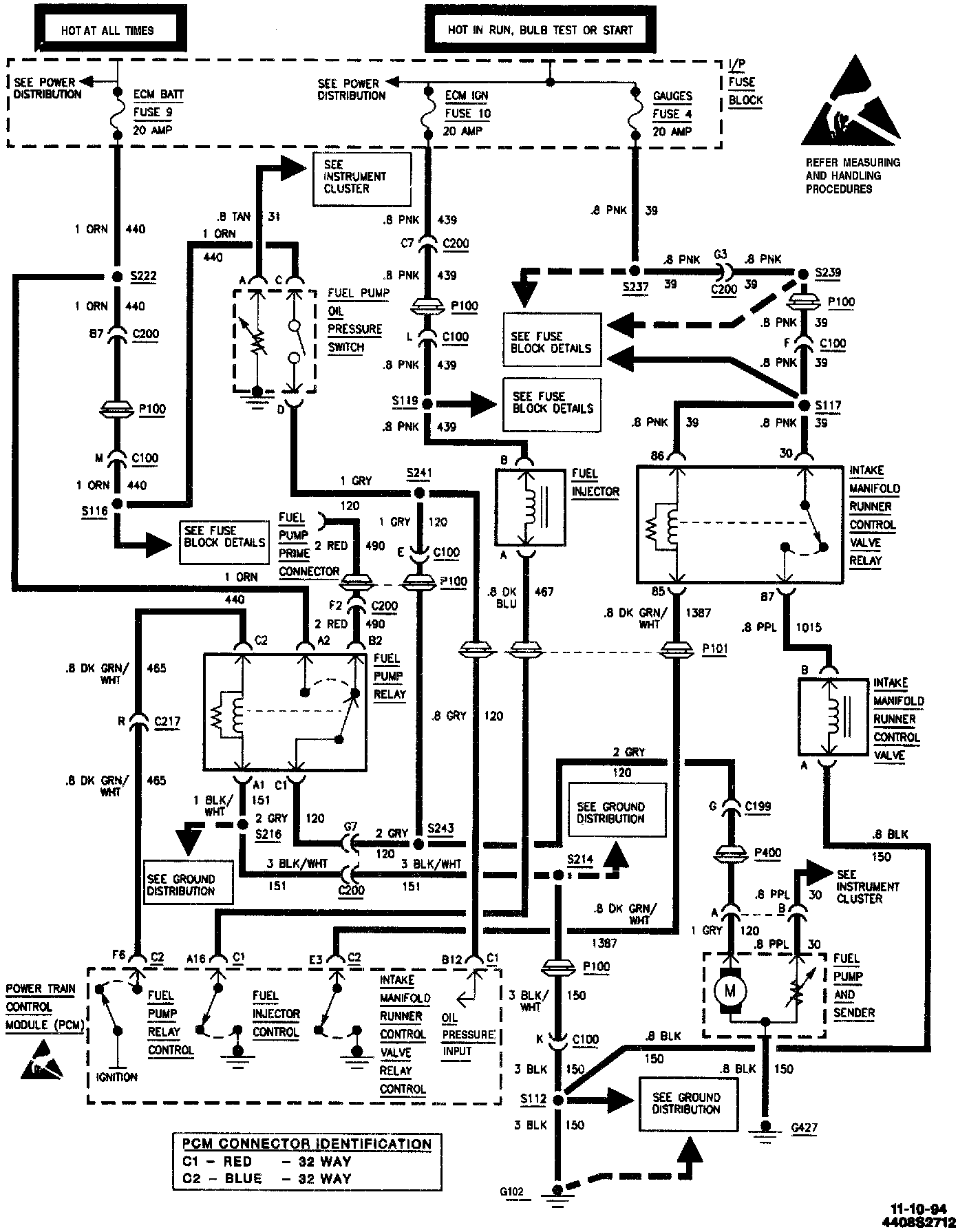 Factory service manual diagram