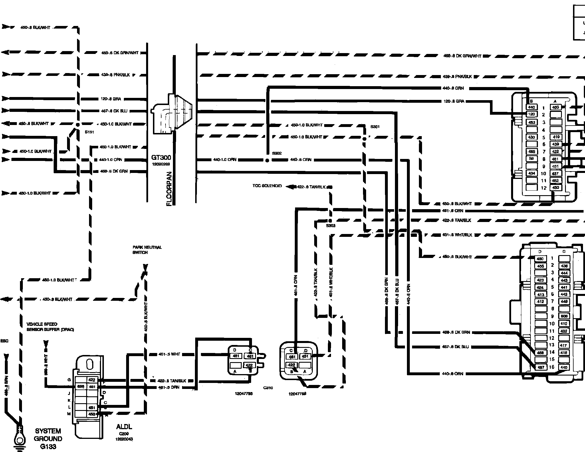 Factory service manual diagram