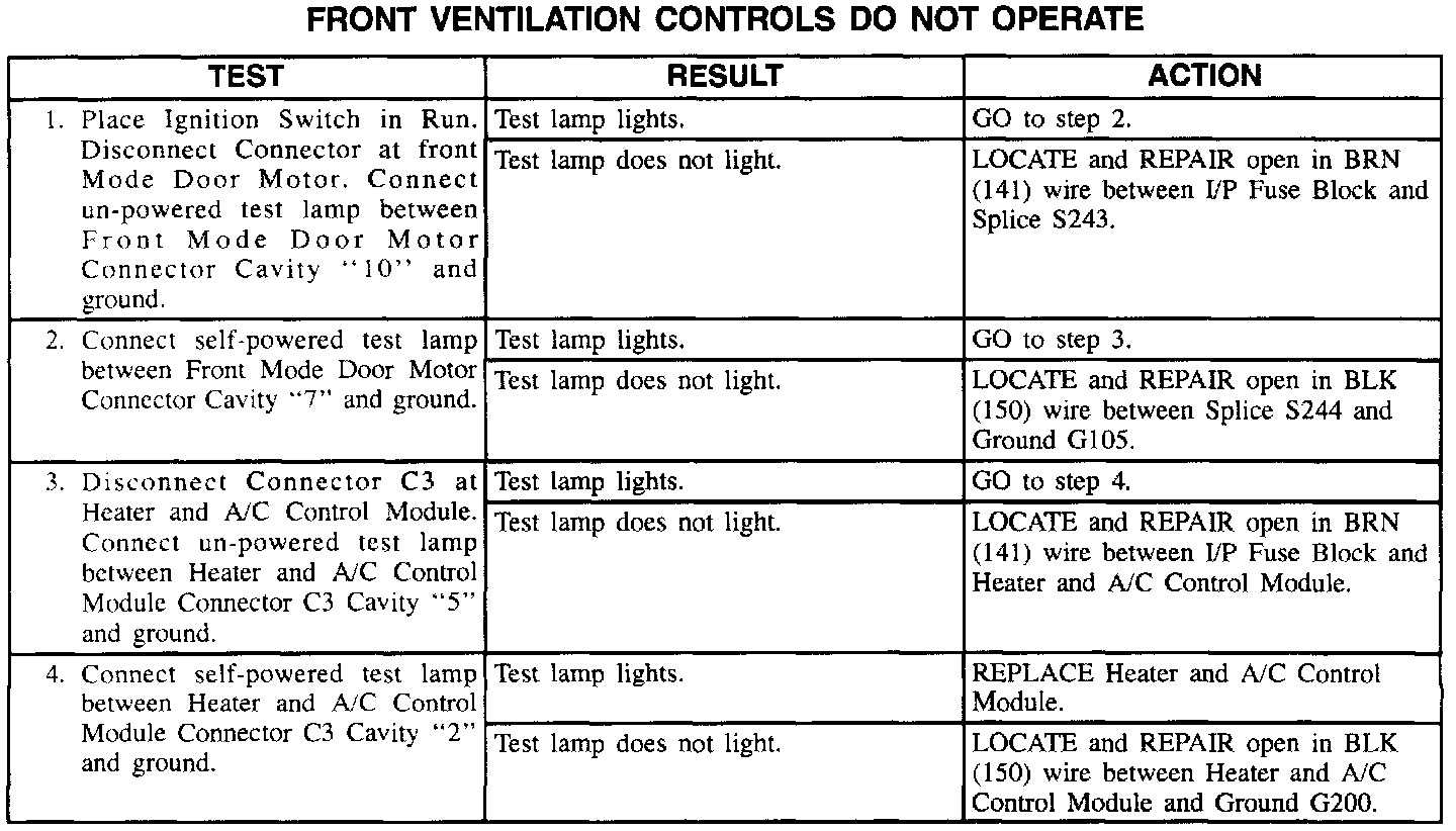 Factory service manual diagram
