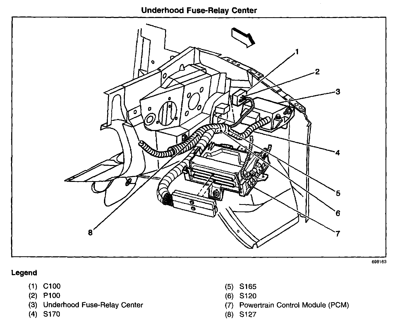 Factory service manual diagram