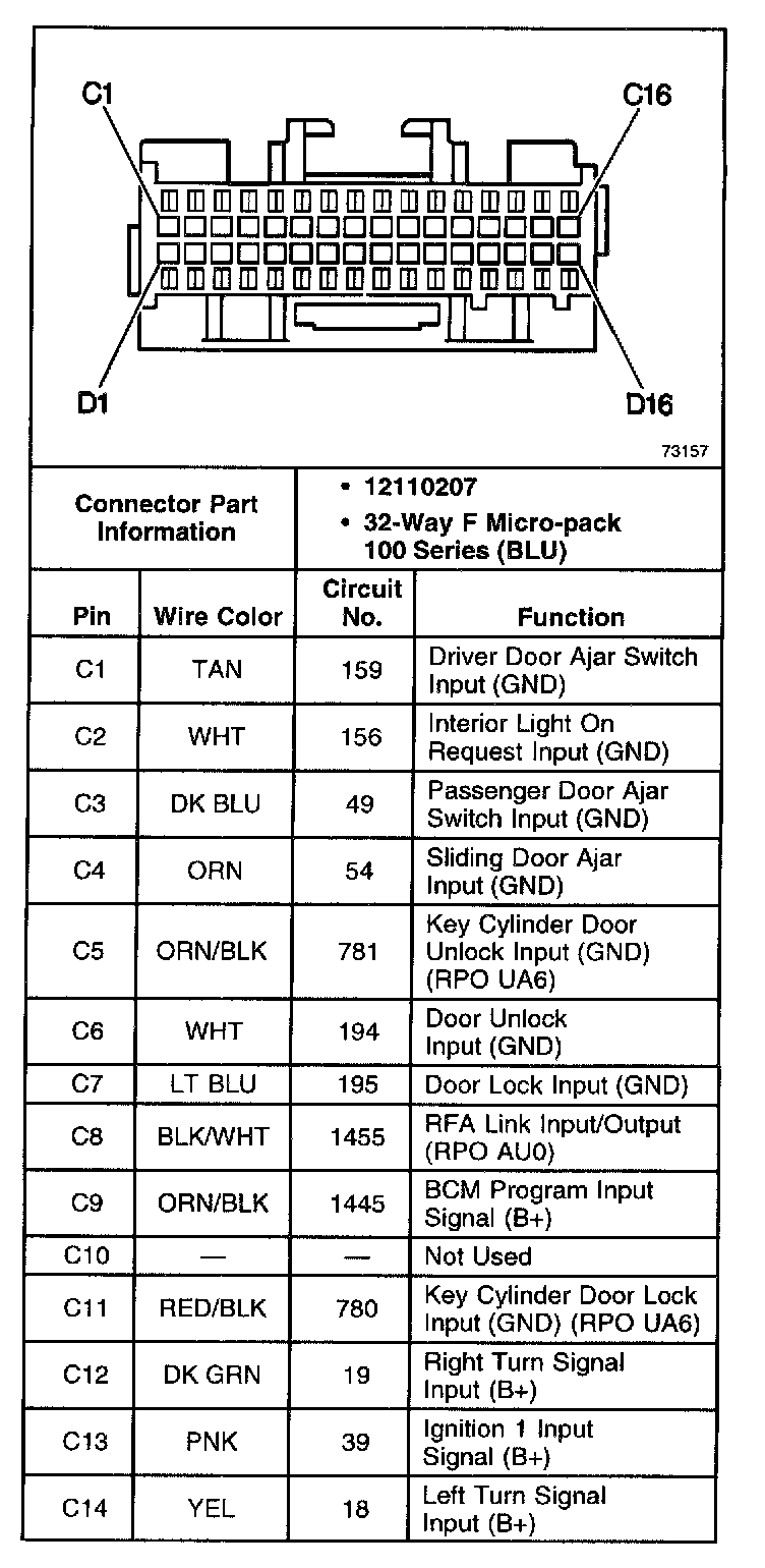 Factory service manual diagram