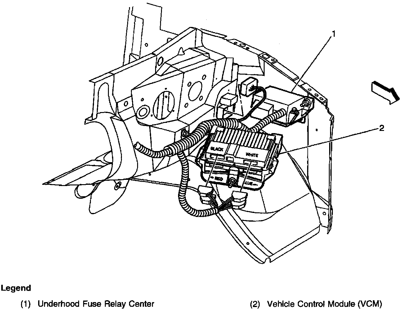 Factory service manual diagram