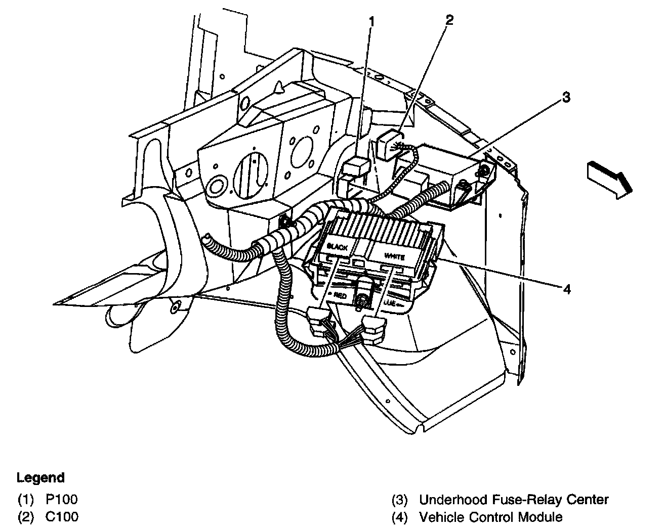 Factory service manual diagram