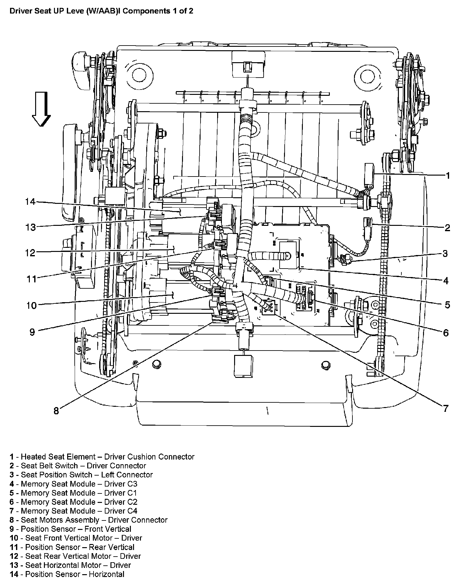 Factory service manual diagram