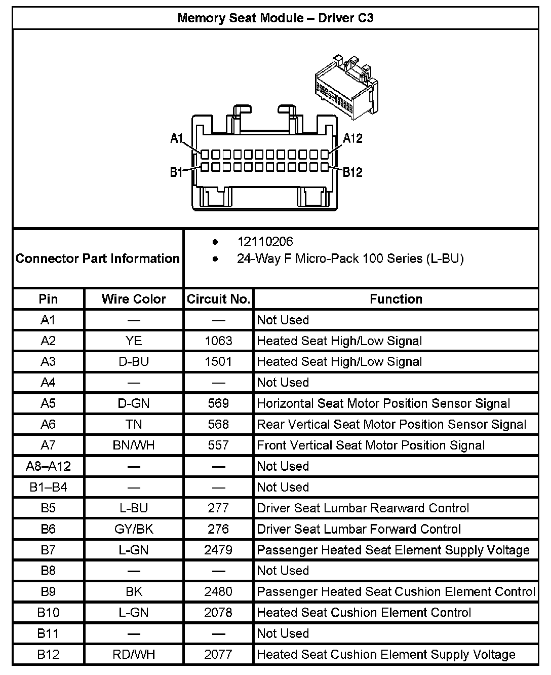 Factory service manual diagram
