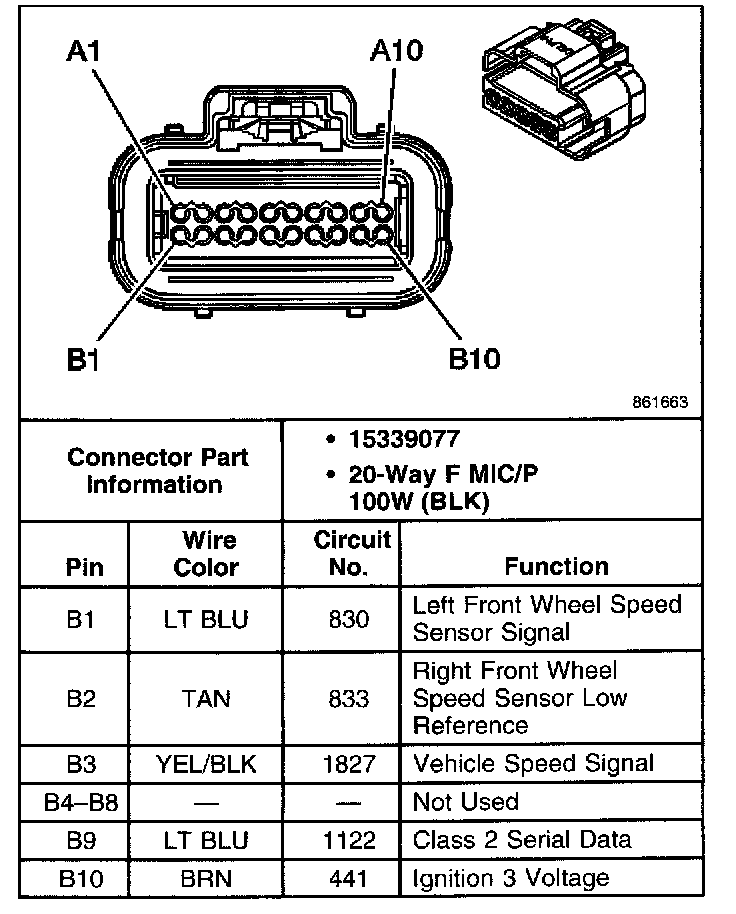Factory service manual diagram