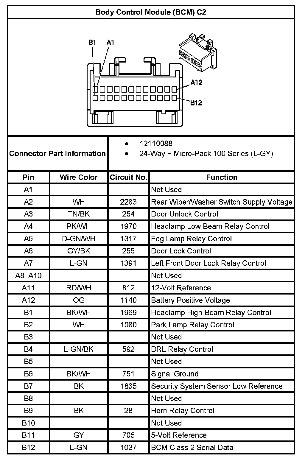Factory service manual diagram