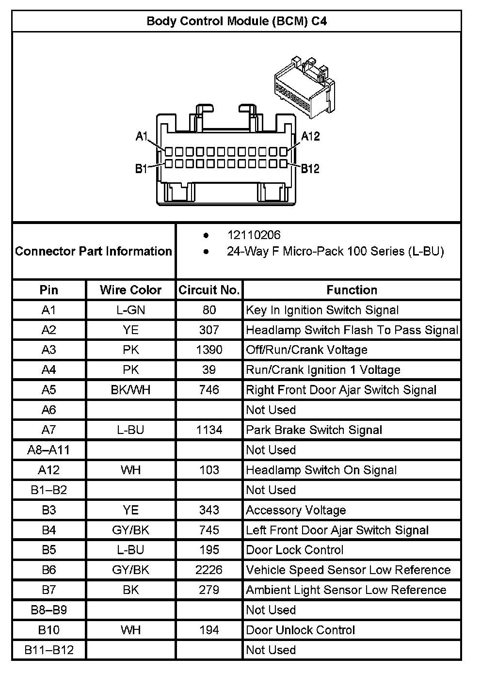 Factory service manual diagram