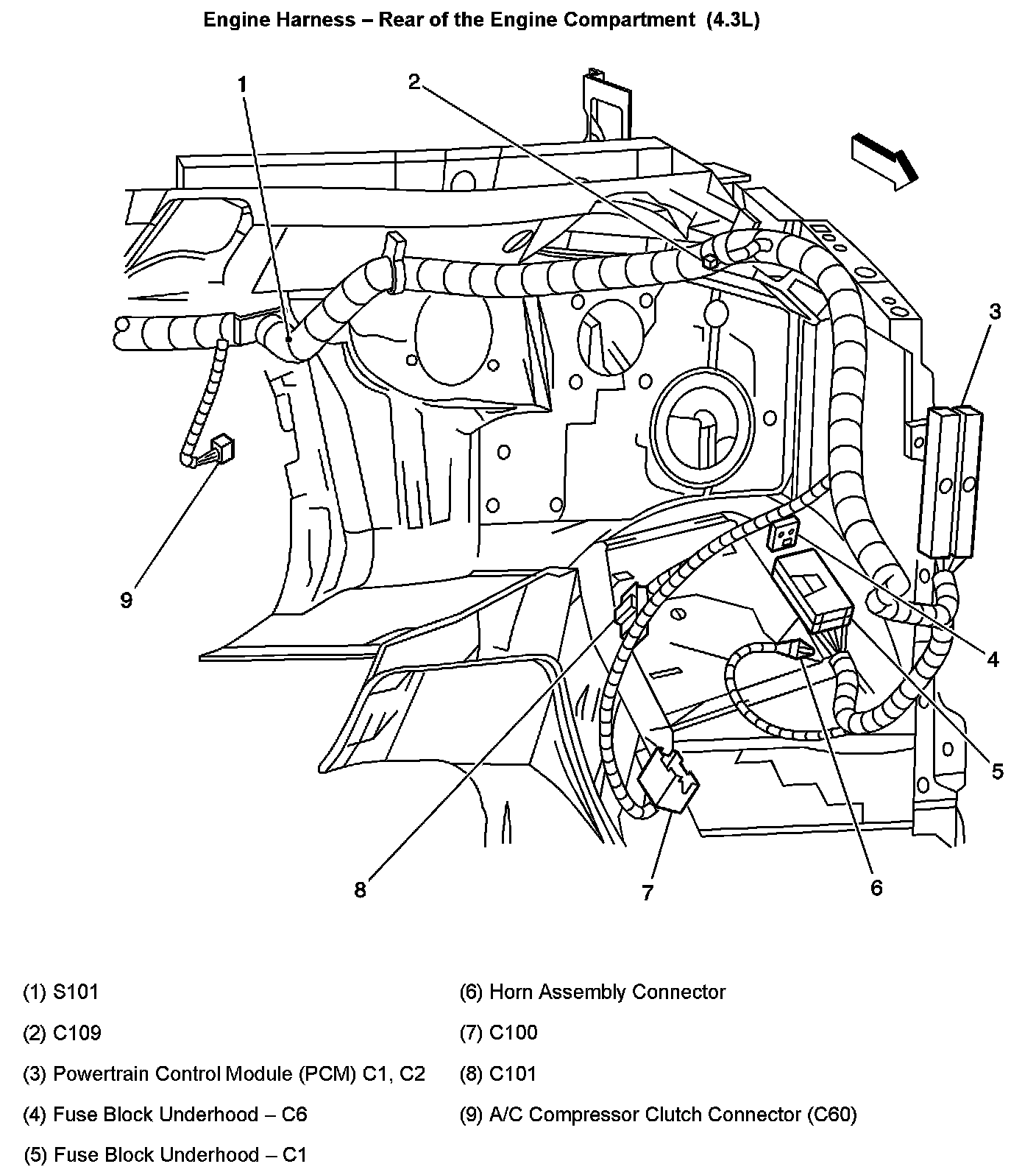 Factory service manual diagram