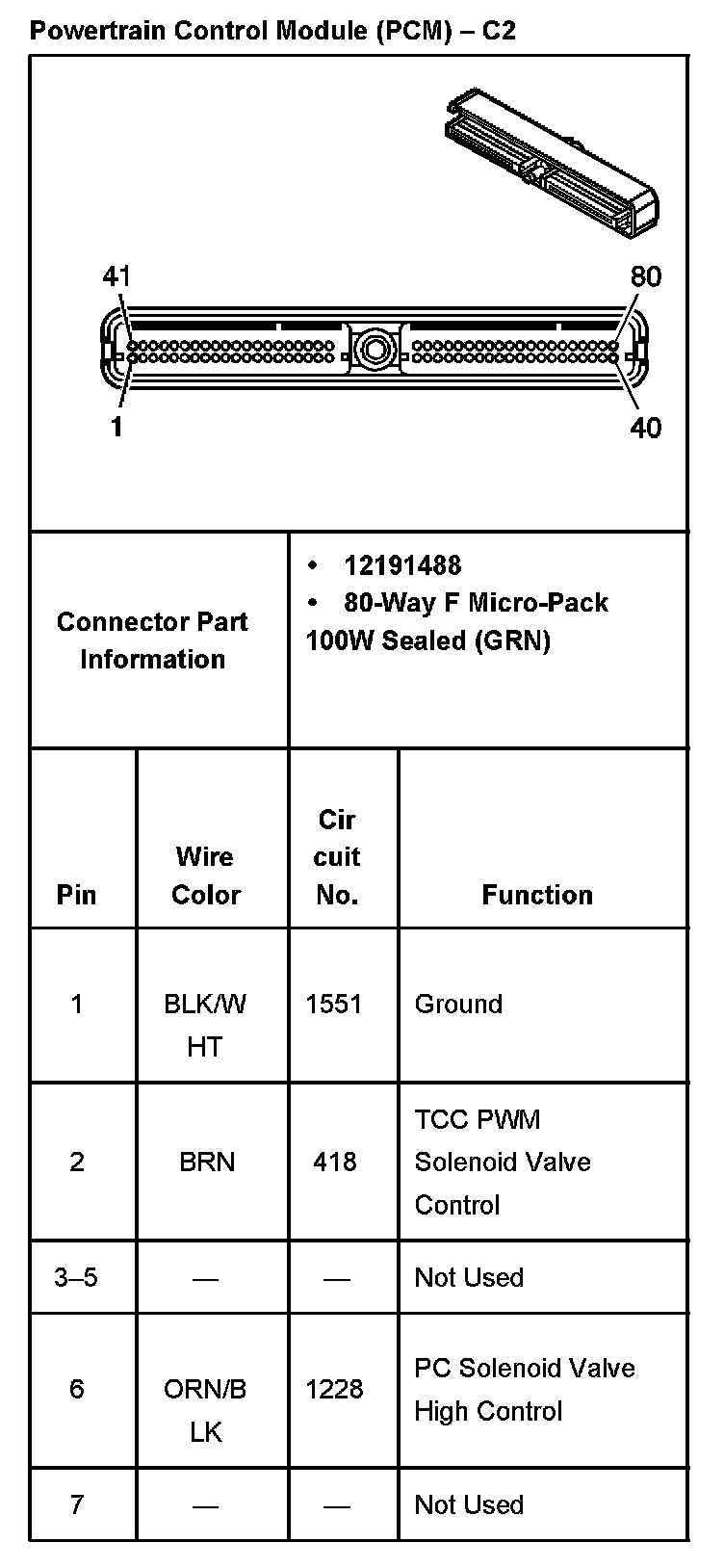 Factory service manual diagram