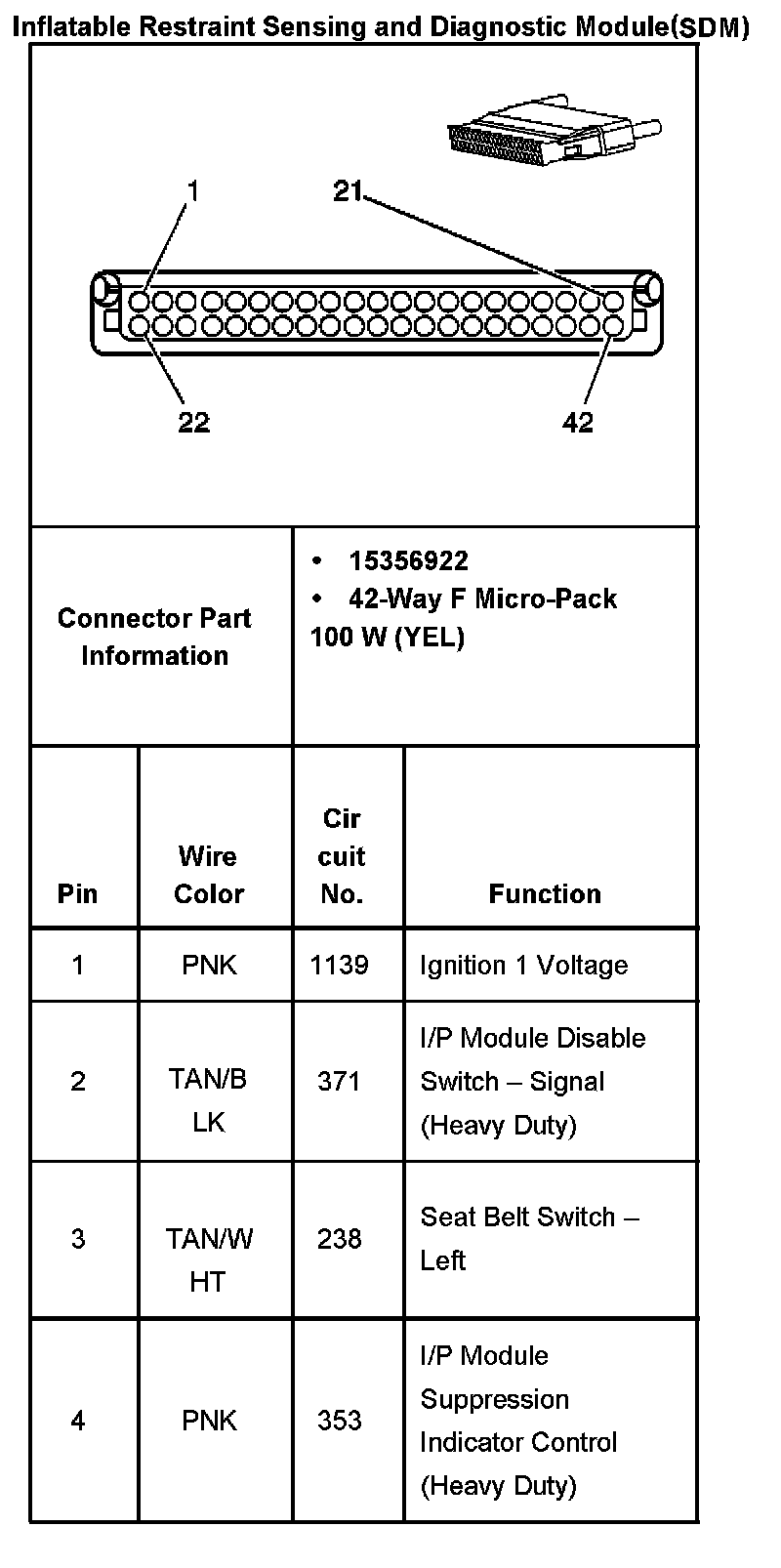 Factory service manual diagram
