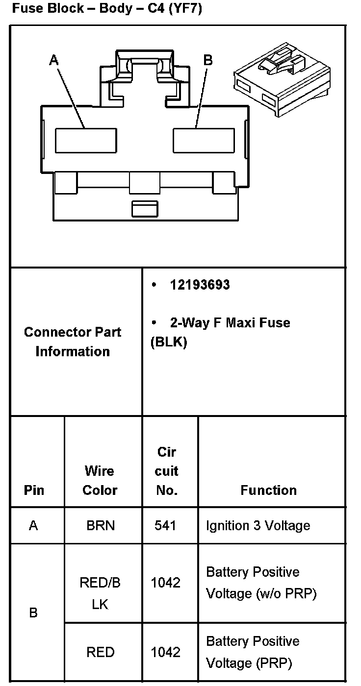 Factory service manual diagram