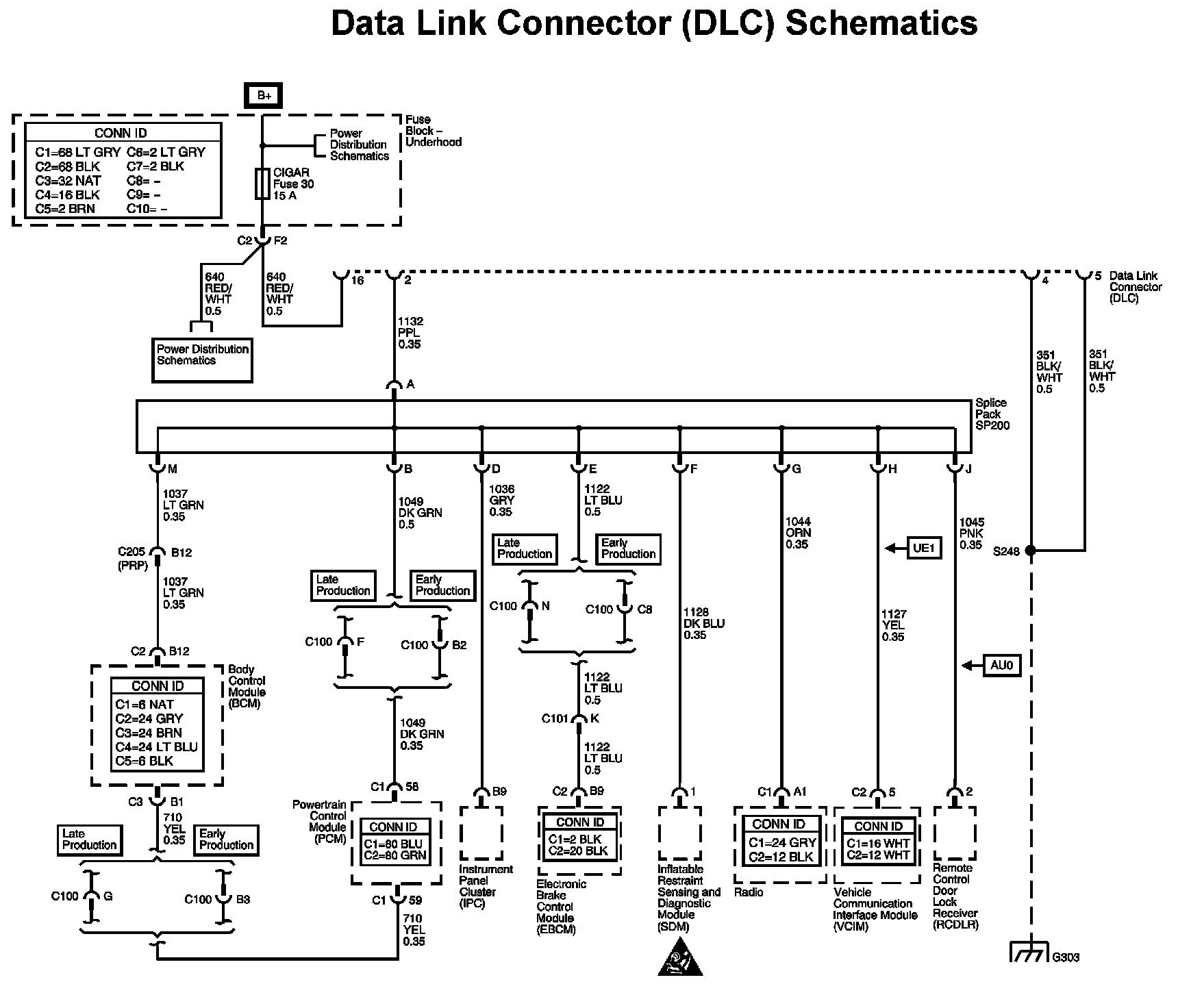 Factory service manual diagram