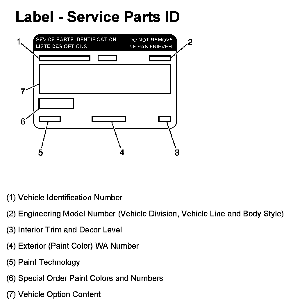 Factory service manual diagram