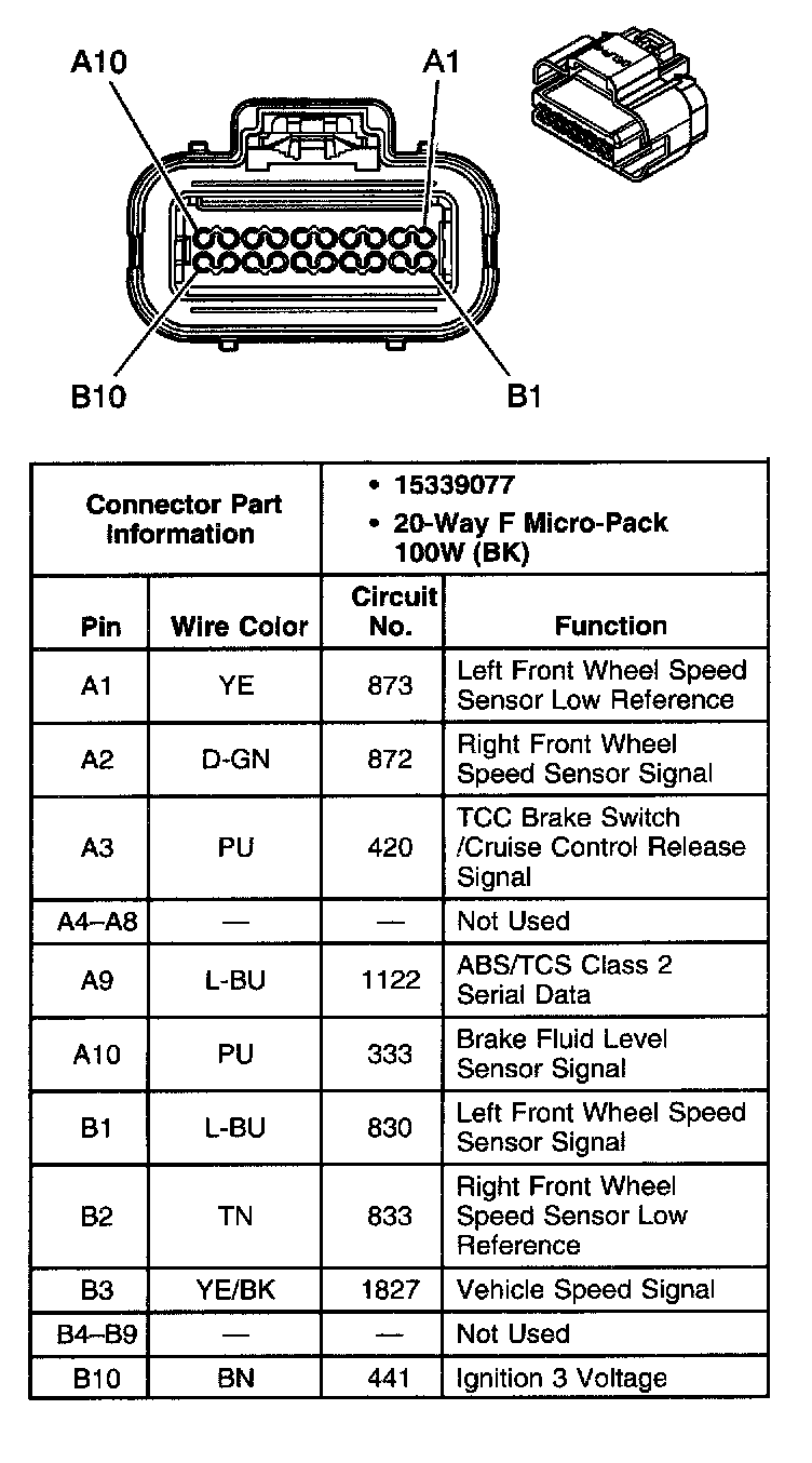 Factory service manual diagram