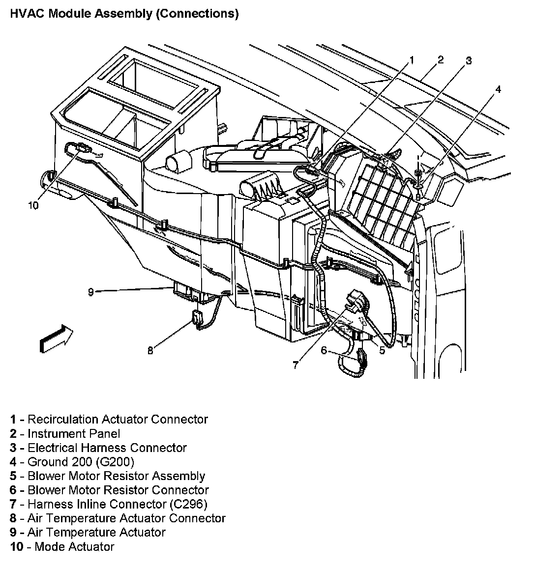 Factory service manual diagram