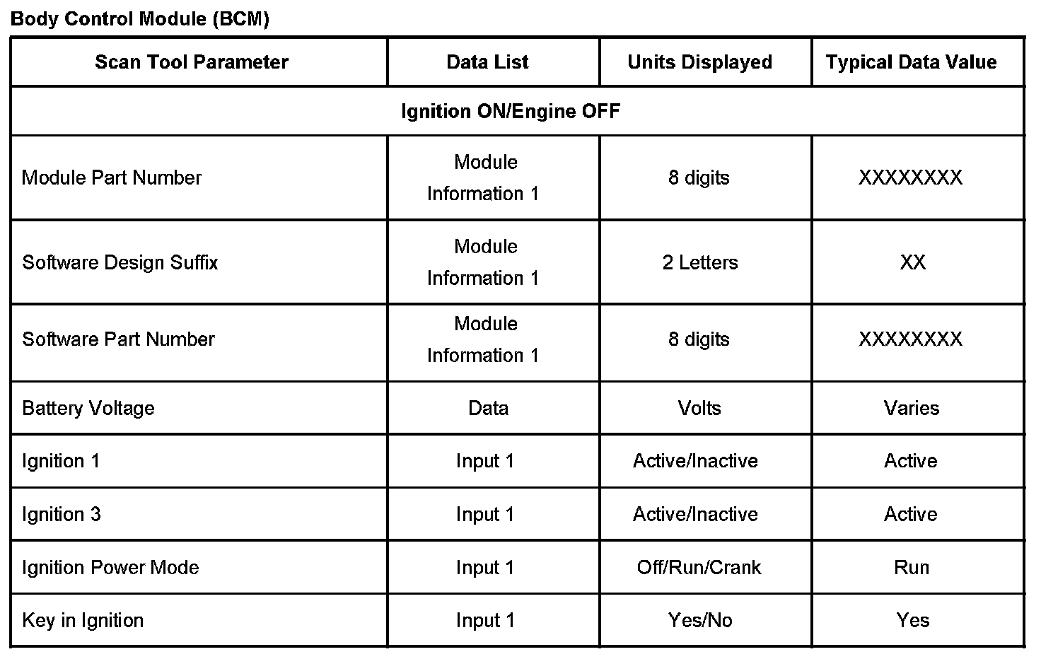 Factory service manual diagram