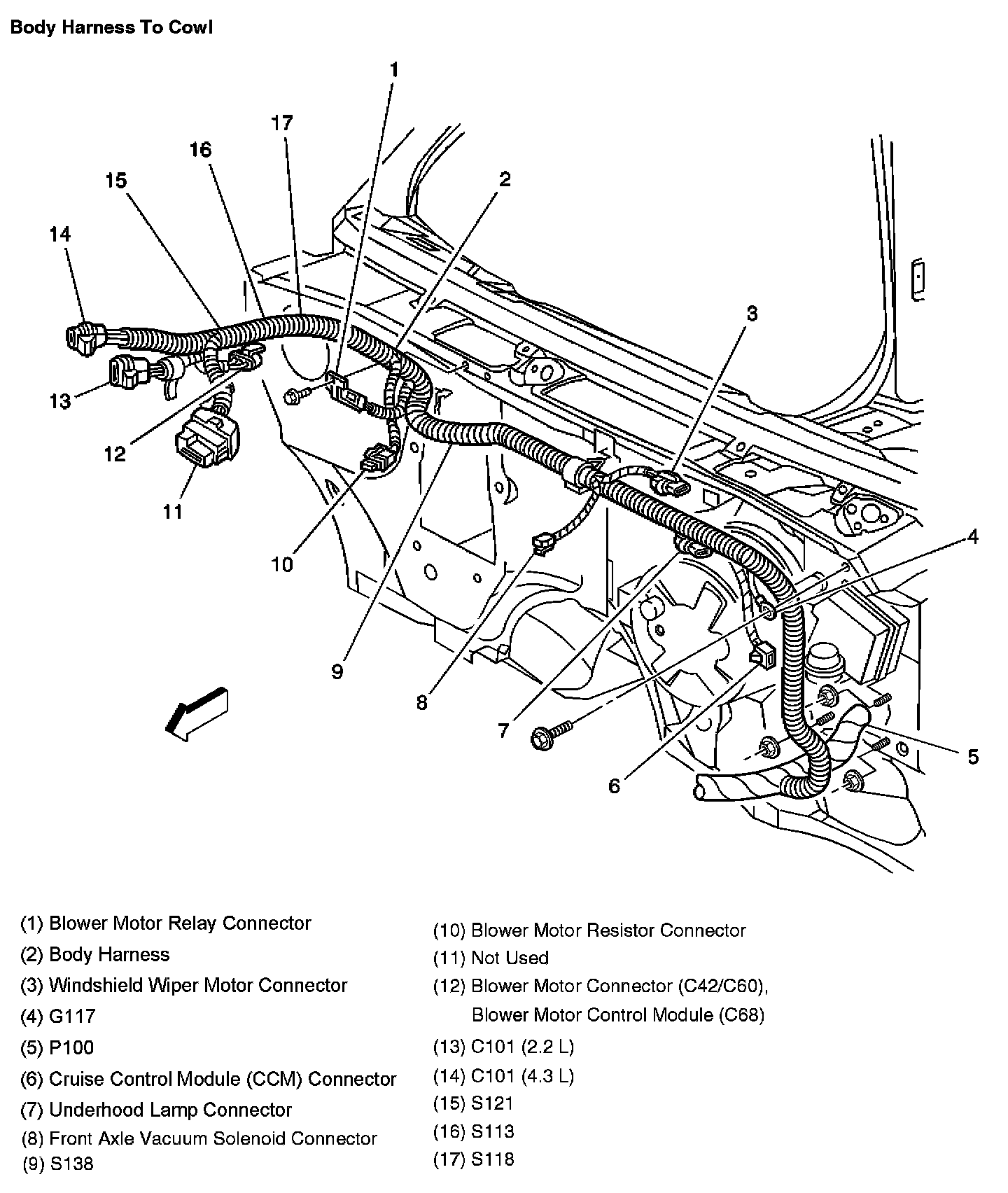 Factory service manual diagram