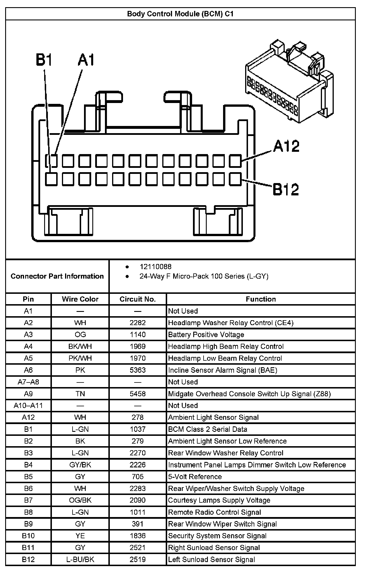 Factory service manual diagram