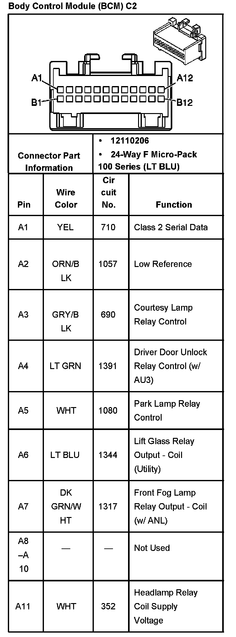 Factory service manual diagram