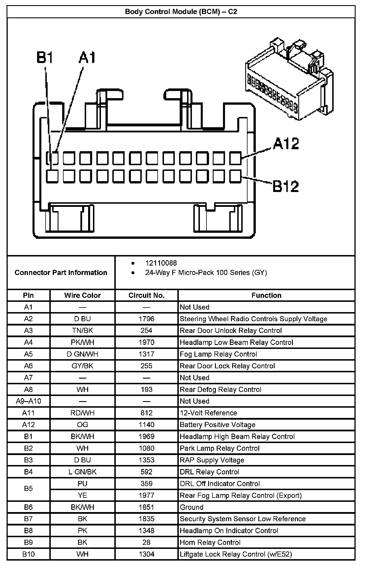 Factory service manual diagram