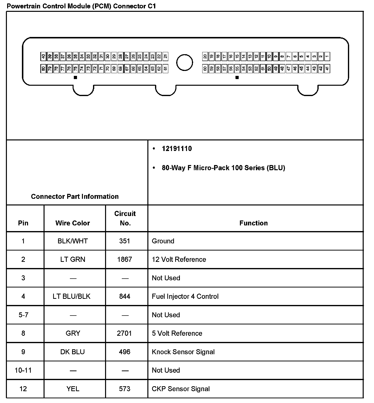 Factory service manual diagram