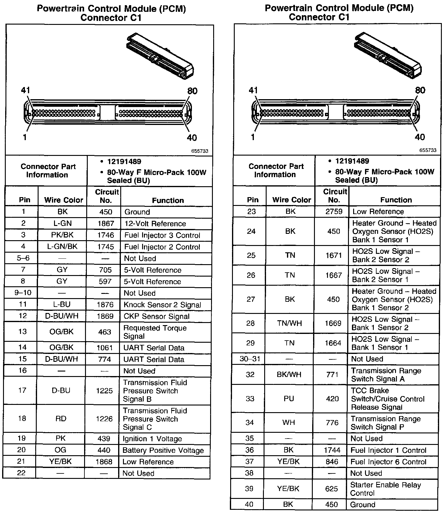 Factory service manual diagram