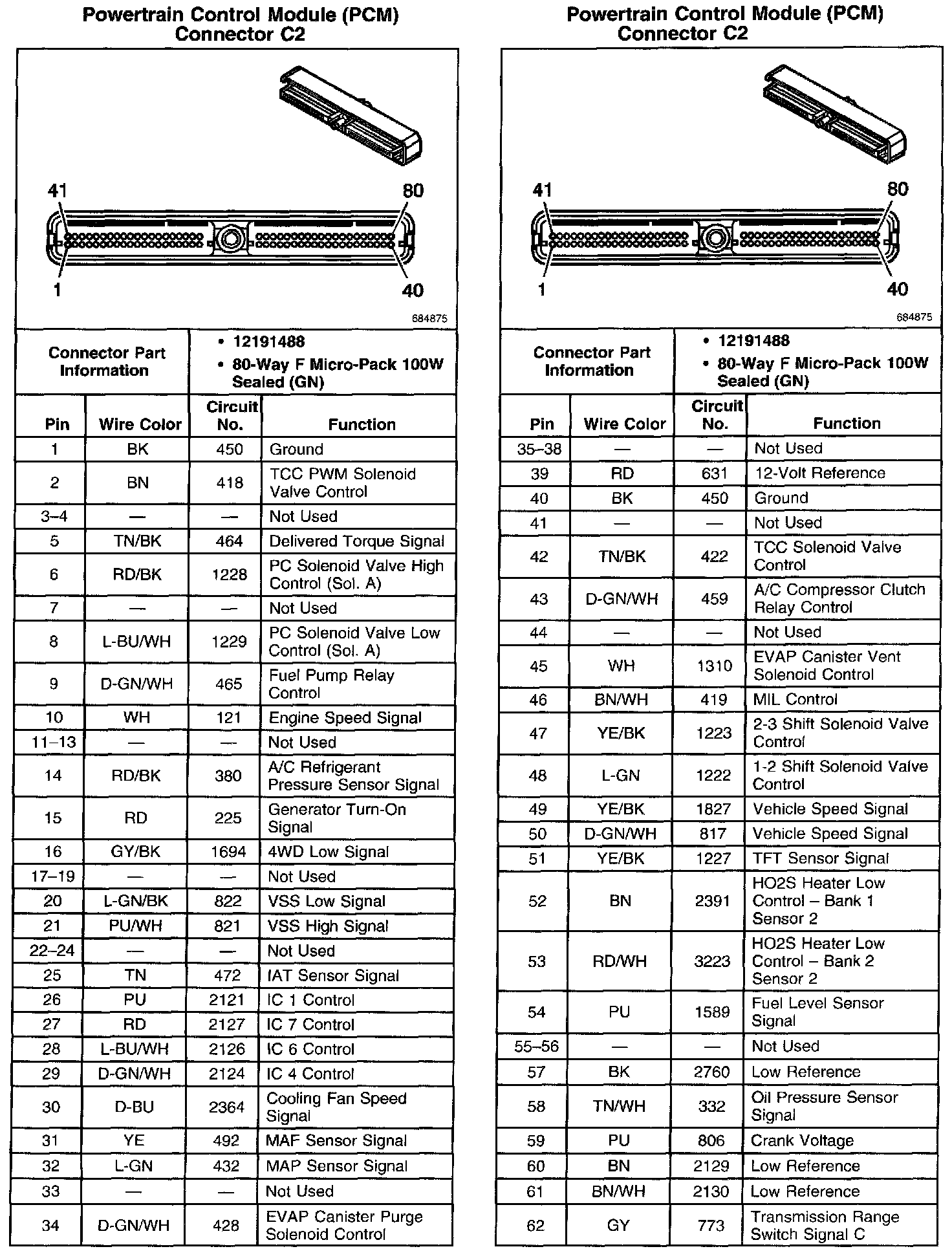 Factory service manual diagram